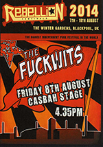 The Fuckwits - Rebellion Festival, Blackpool 8.8.14